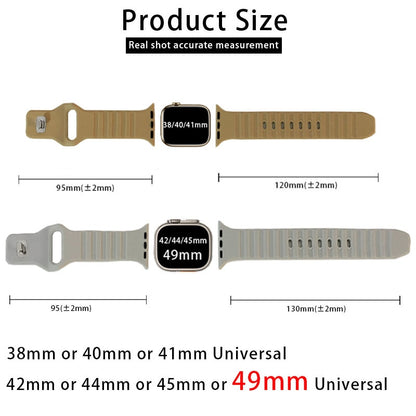 Silicone Strap For Apple Watch Ultra band 49mm Series 8 7 45MM 41MM 44MM 40MM R image 15