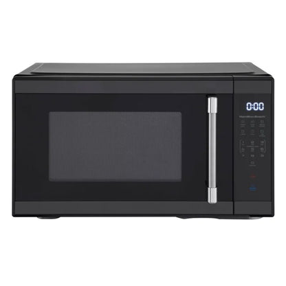 ZAOXI 1.1 Cu. Ft. Countertop Microwave Oven, 1000 Watts, Black Stainless Steel image 0