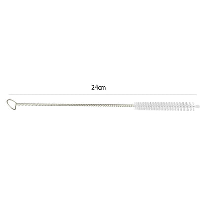 25-100PCS Drinking Pipe Brushes Stainless Steel Straw Oil Stains Removal Brush  image 13
