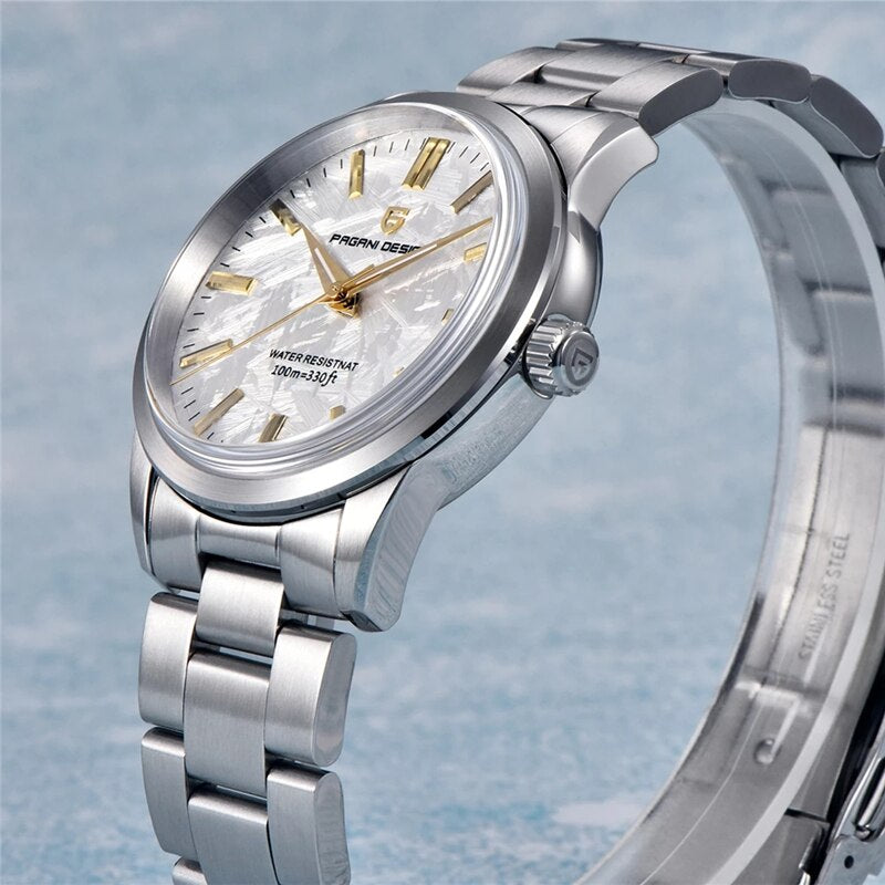 PAGANI DESIGN 40MM Men Quartz Watches TMI VH31 Luxury Business Top Sapphire 316 image 7