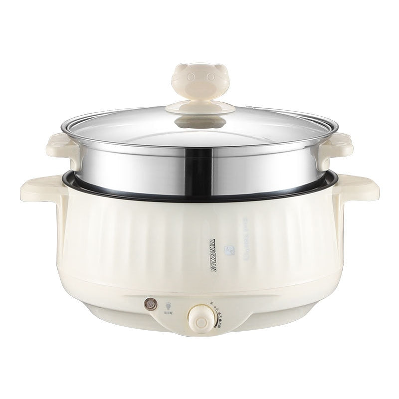 Multi Cookers Single/Double Layer Electric Pot 1.7L 1-2 People Household Non-st image 1