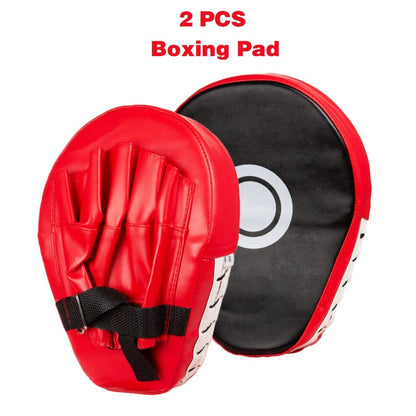 WOSWEIR 1/2 PCS Kick Boxing Gloves Pad Punch Target Bag Men MMA PU Karate Muay image 0