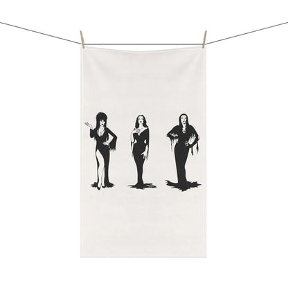 1pc 57x40cm Halloween Decoration Women of Halloween Kitchen Towel I Can Drive A image 8