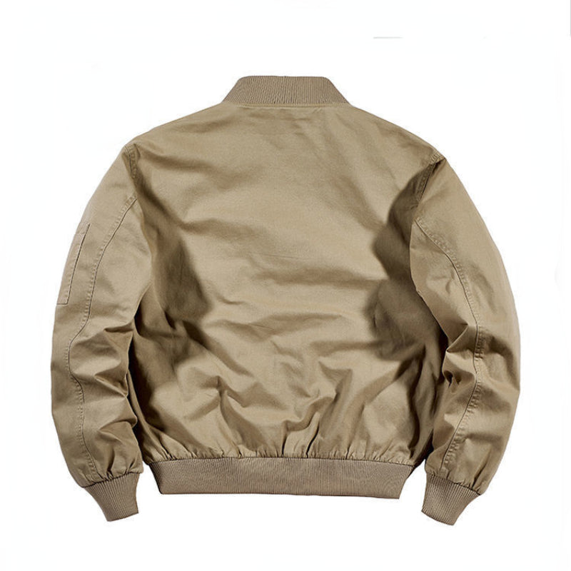 Military Bomber Jackets Men Spring Autumn Casual Multi-pocket Pilot Windbreaker image 8