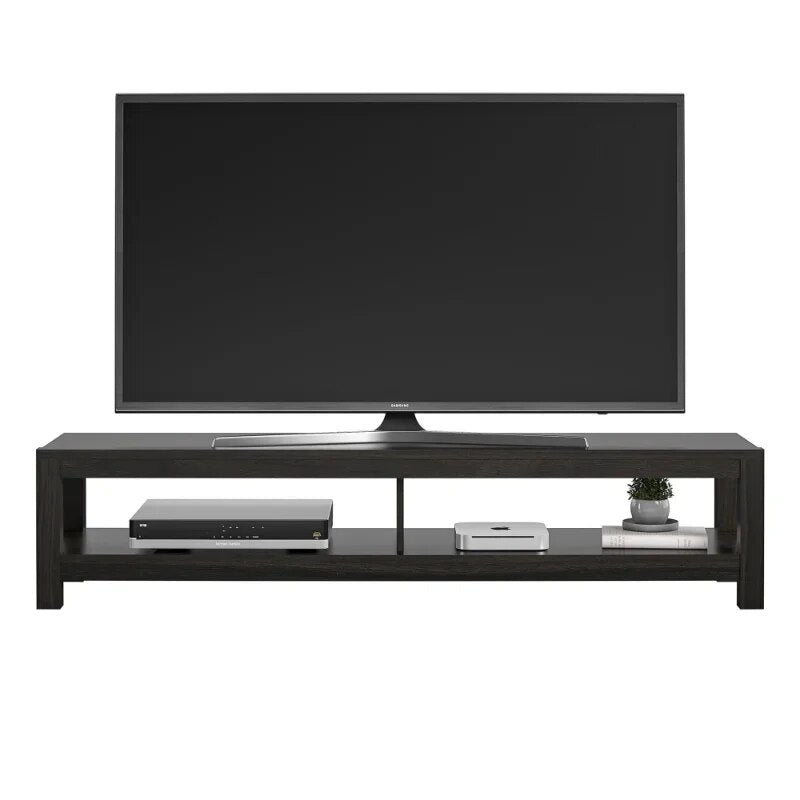 Parsons TV Stand for TVs Up To 65", Espresso  Center Table Living Room image 2