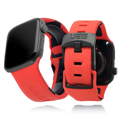 Silicone Strap for Apple watch Band 44mm 40mm 49mm 45mm 41mm UAG 42 watchband b image 0