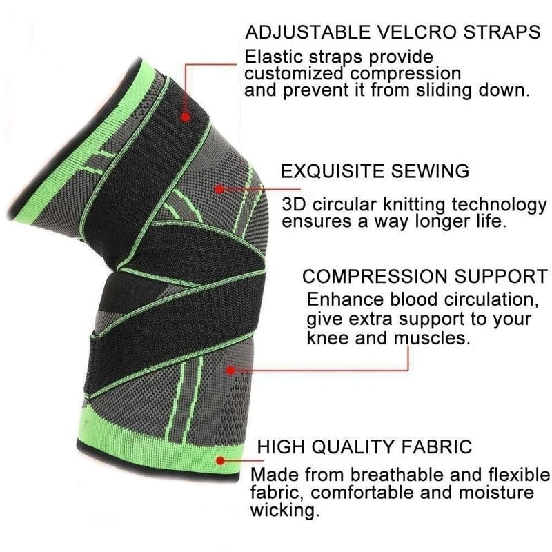 1 Pcs Knee Pads Braces Sports Support Kneepad Men Women for Arthritis Joints Pr image 9