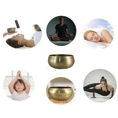 Bowl Sing Bowl Nepalese Buddhist Tibetan Chanting Yoga Meditation Bowl Buddhist image 5