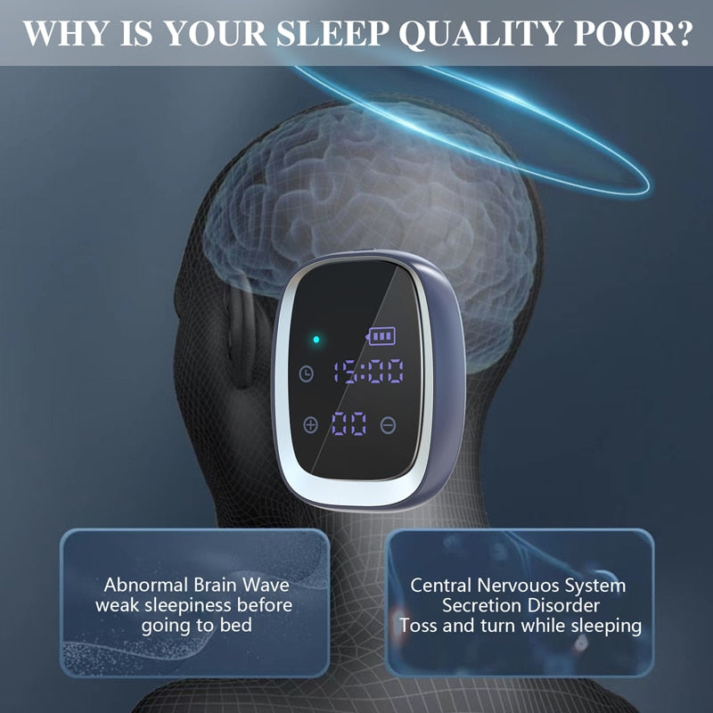 KTS Sleep Aid Device CES Stimulation Therapy 600mAh Hand-held Anxiety Depressio image 6