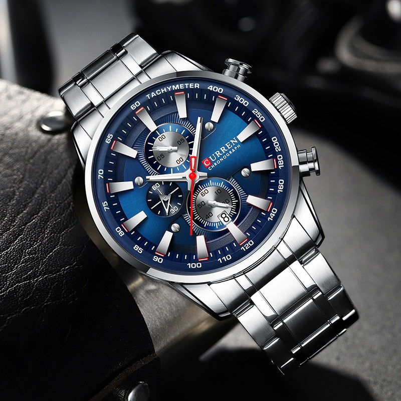 New Watches for Men Top Luxury Brand CURREN Quartz Men’s Watch Sport Waterproof image 6
