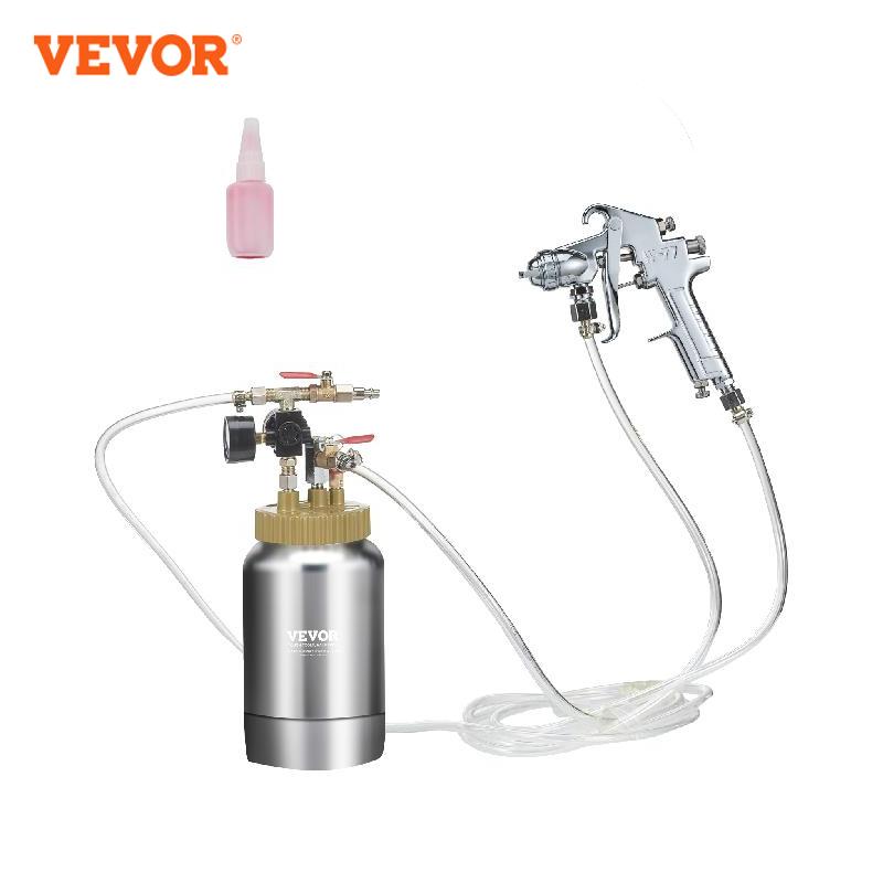 2L/0.5Gal Spray Paint Pressure Pot Tank Lightweight Air Paint Pressure Po