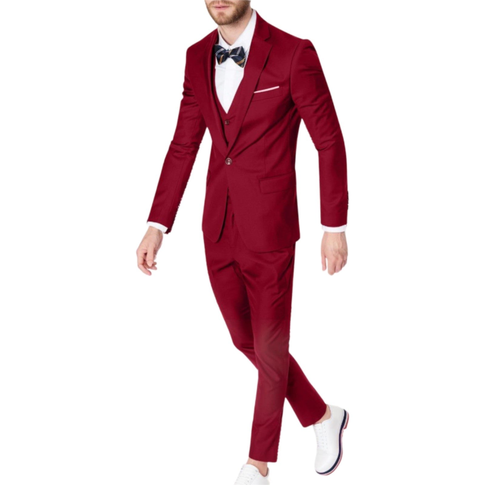 Men Elegant Suits For Wedding 2 Pieces 2 Set Jackets Vest Pants Luxury Classic  image 7