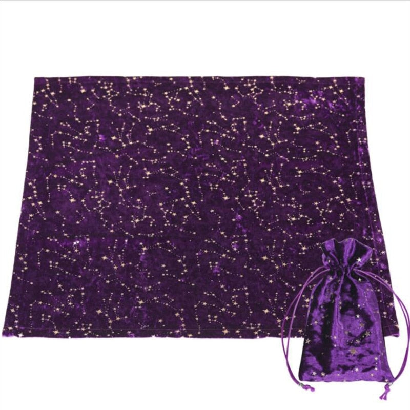 The Velvet Divination Tablecloth with Bag Nordic Metaphysical Altar Cloth Cards image 5