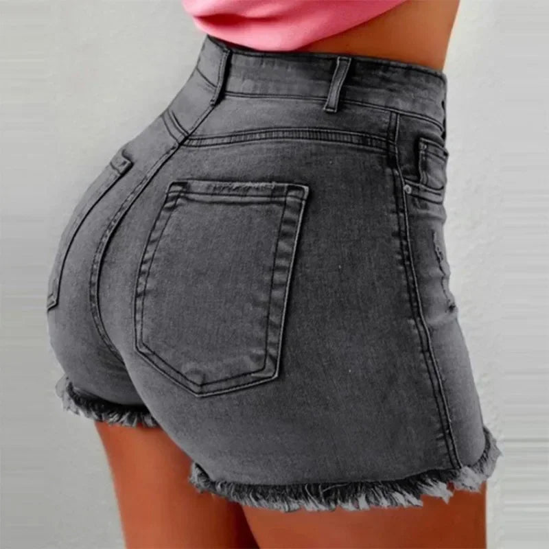 High Waist Hot Pants Women's Jeans Available in Multiple Colors Women's Denim S image 6