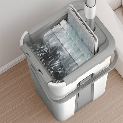 2/4pcs Magic Mop and Bucket Set “ Spin 360 Flat Mop, Wet Dry Cleaning Tool for  image 5