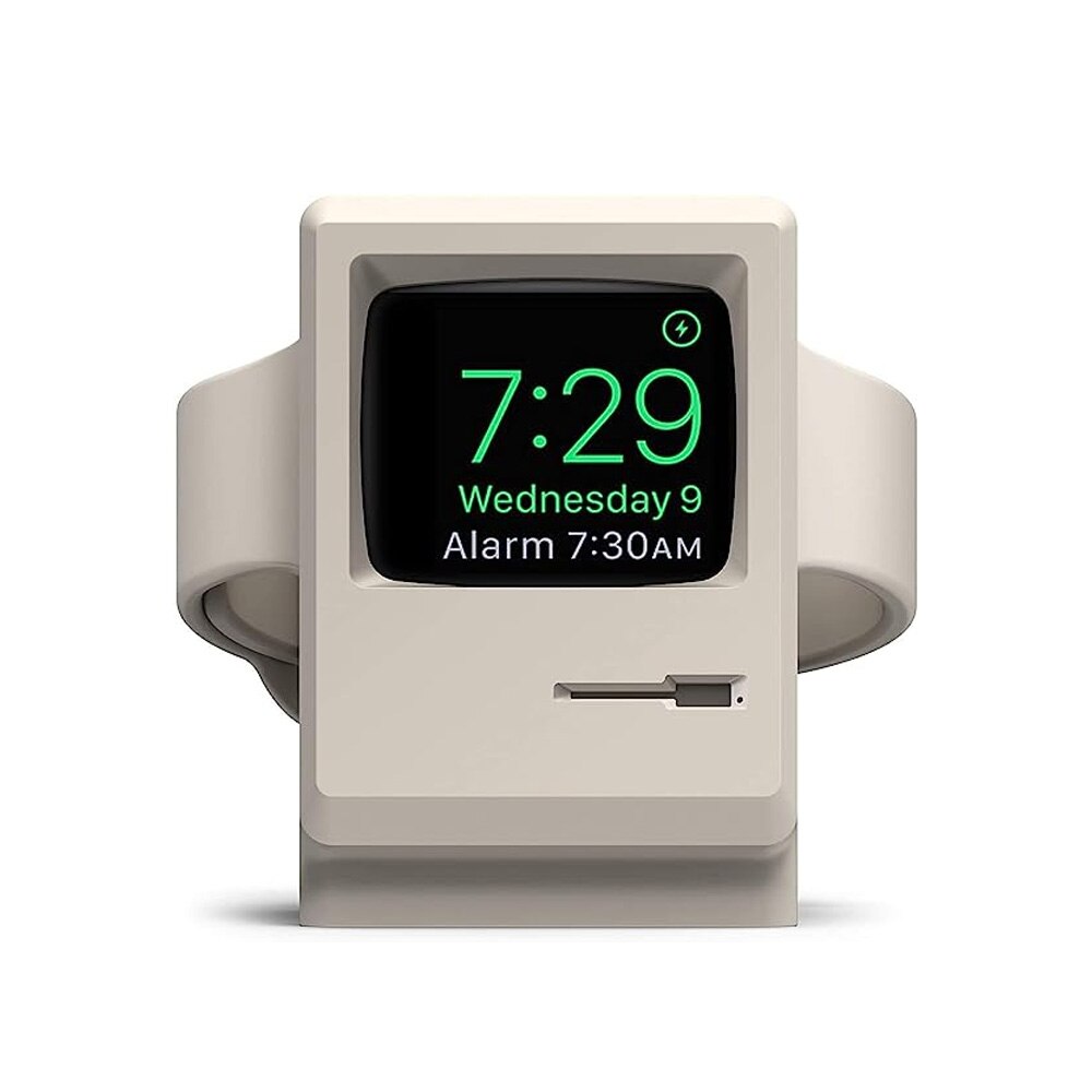 Silicone Charger Stand For Apple Watch 7 6 5 4 iWatch 3 2 1 Charging Dock Holde image 1