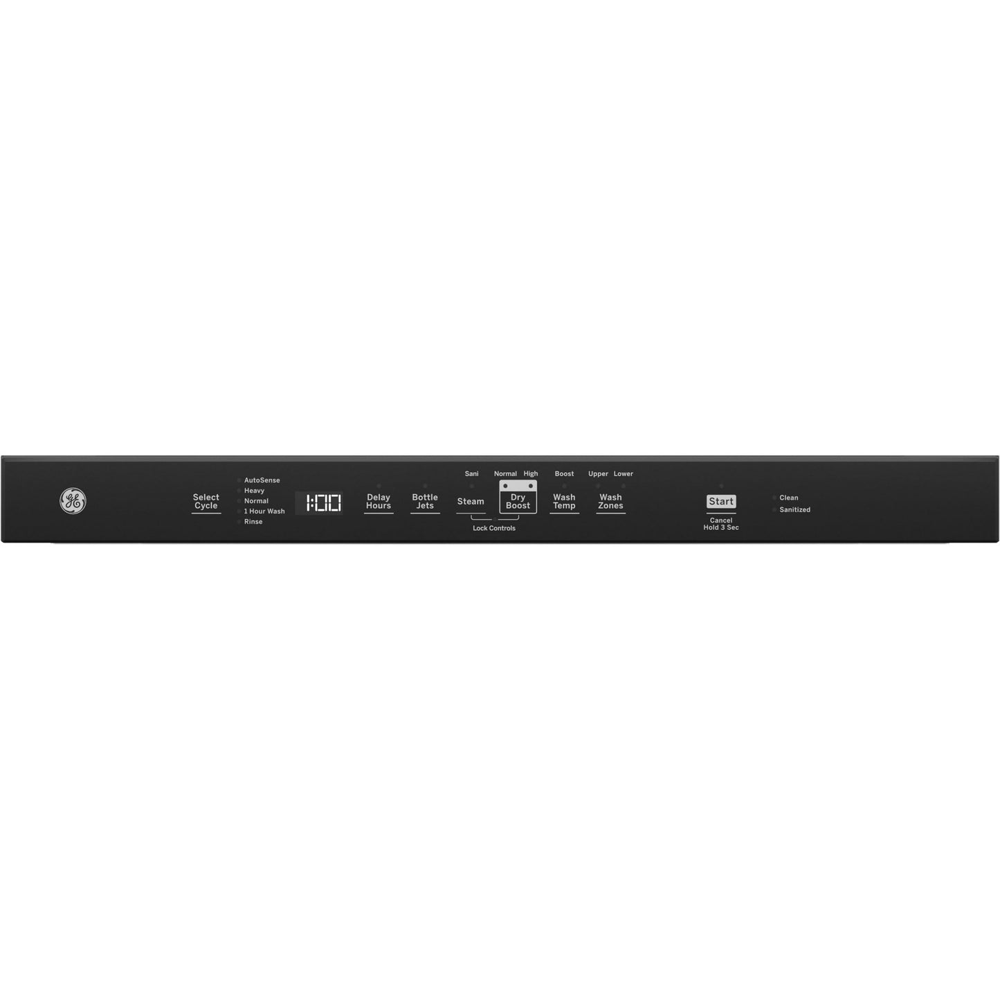 GE Top Control with Plastic Interior Dishwasher with Sanitize Cycle and Dry Boo image 6