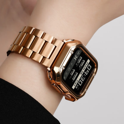 Stainless Steel titanium alloy Strap For Apple Watch Band Ultra 45mm 44mm 49mm  image 8