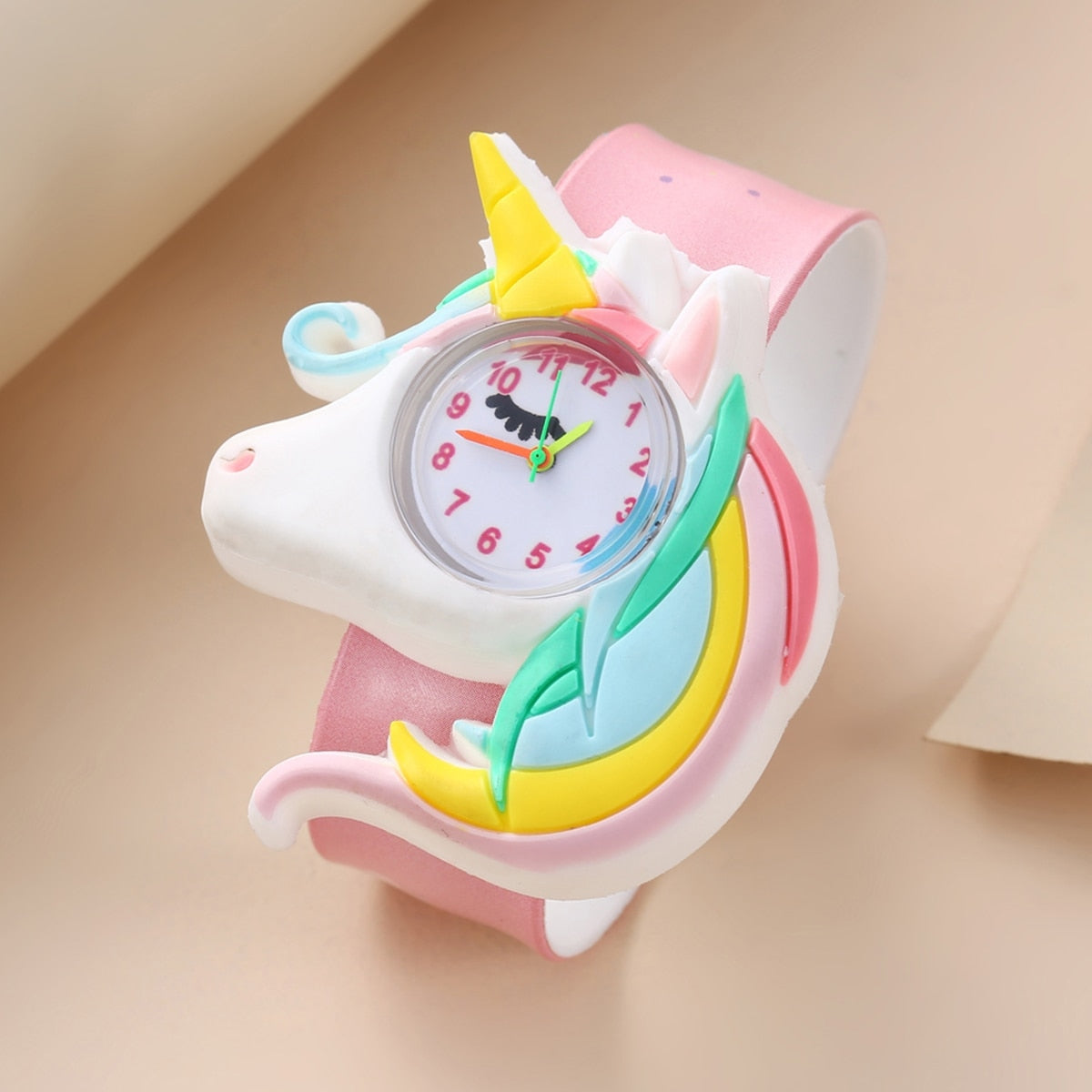 Baby Watch 3D Cartoon Kids Birthday Gift Old Girl Boy Children Study Time Toy W image 0