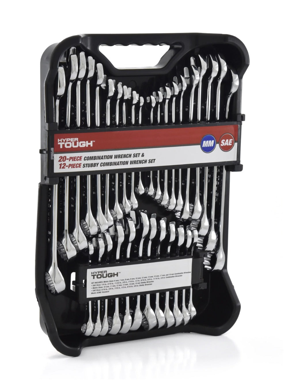 2024 NEW 32-Piece Combination Wrench Set, Metric & SAE includes 20 standard and