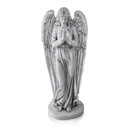 Alpine Corporation Praying Angel Statue, Outdoor Yard Art Decor image 0