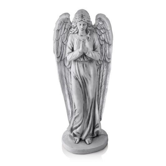 Alpine Corporation Praying Angel Statue, Outdoor Yard Art Decor image 0