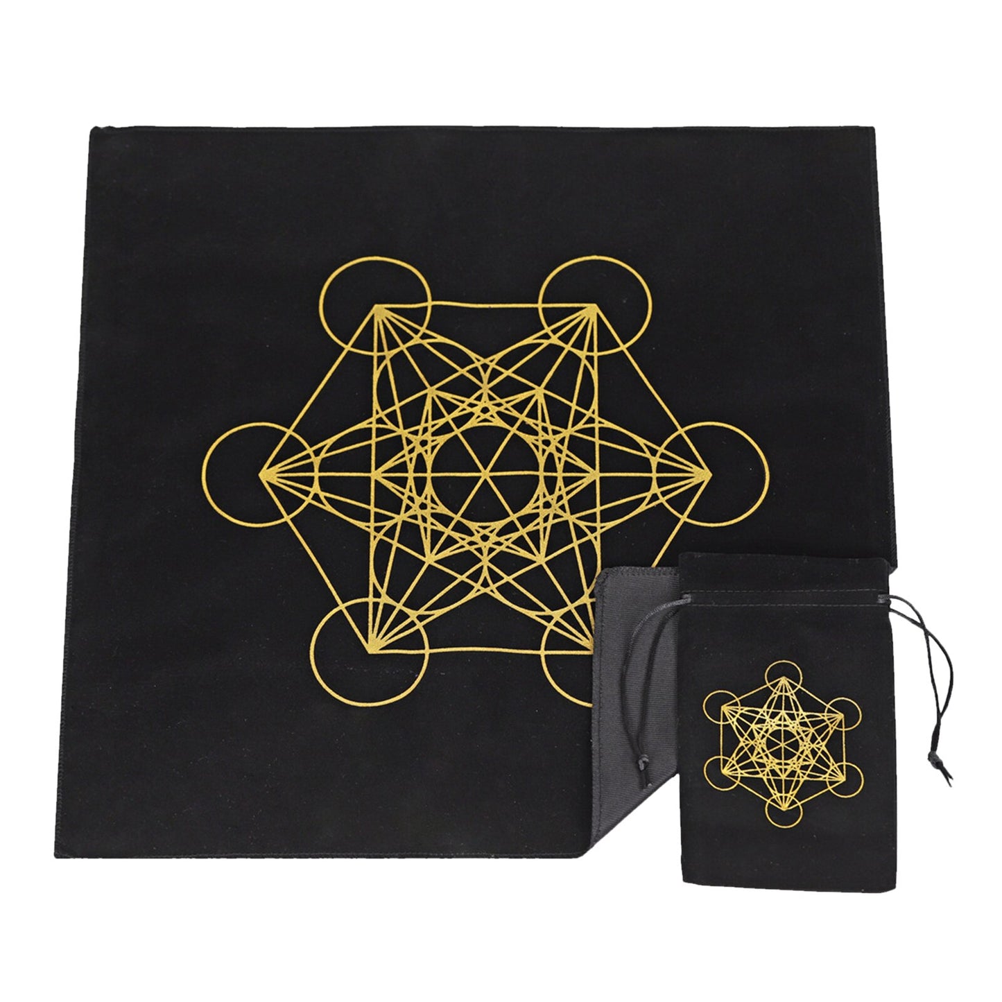 Decorative Tarot Table Cloth Altar Tarot Table Cloth Divination Wicca Velvet Ta image 2