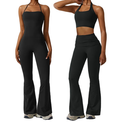 Women Gym Set Training Yoga Suit Sportswear Women Sports Jumpsuit Fitness Rompe image 7