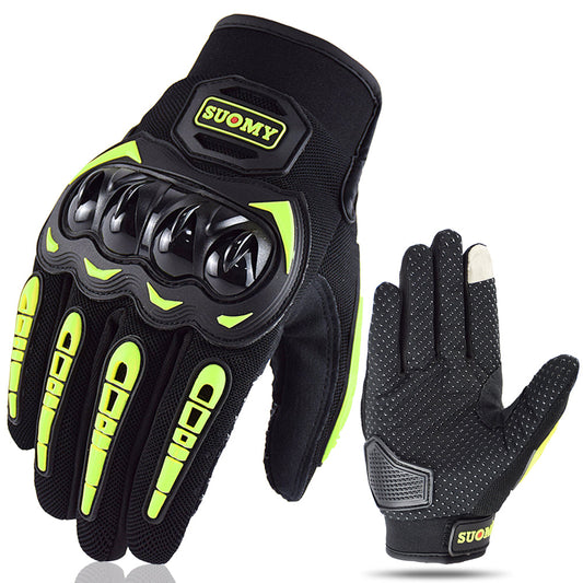 SUOMY Breathable Full Foldableer Racing Motorcycle Gloves Quality Stylishly Decorat