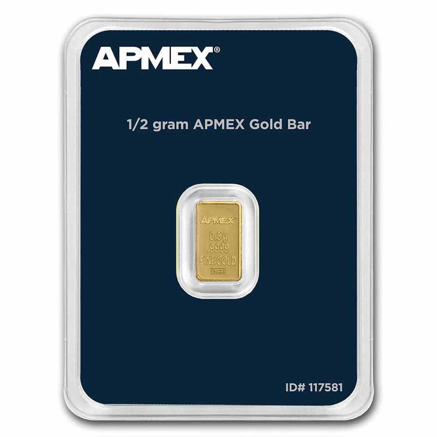 1/2 gram Gold Bar - APMEX (In TEP) image 0