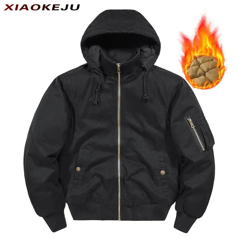 Parkas for Winter Men Hunting Jacket Brand Man Jacket Heating Mountaineering Ou image 1