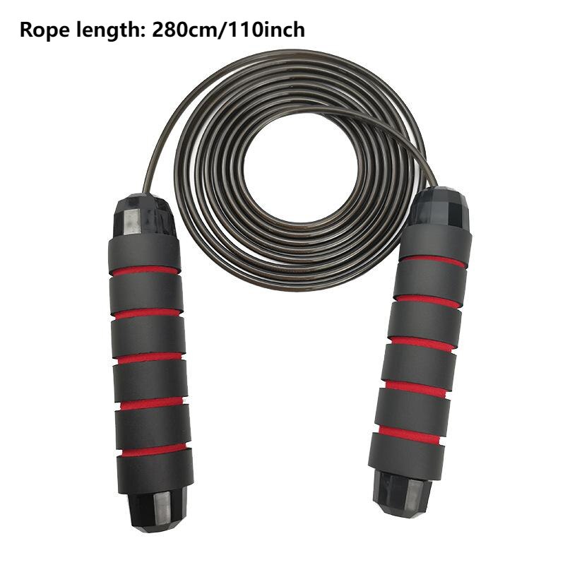 Jump Rope  Tangle Free Rapid Speed Jumping Rope Foam Handle Adjusta image 5