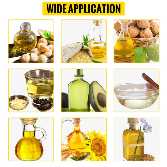 Manual Oil Press Machine 304 Stainless Steel for DIY Seed Nut Peanut Oil