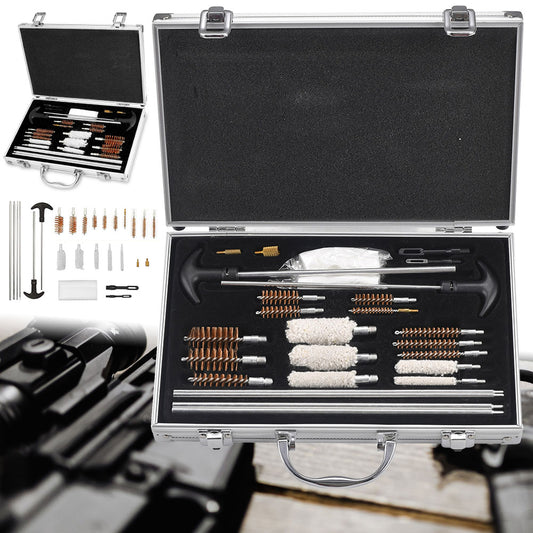 25 lot cleaning brushes tools kits brass rod mop oil bottle for hunting tufting image 0