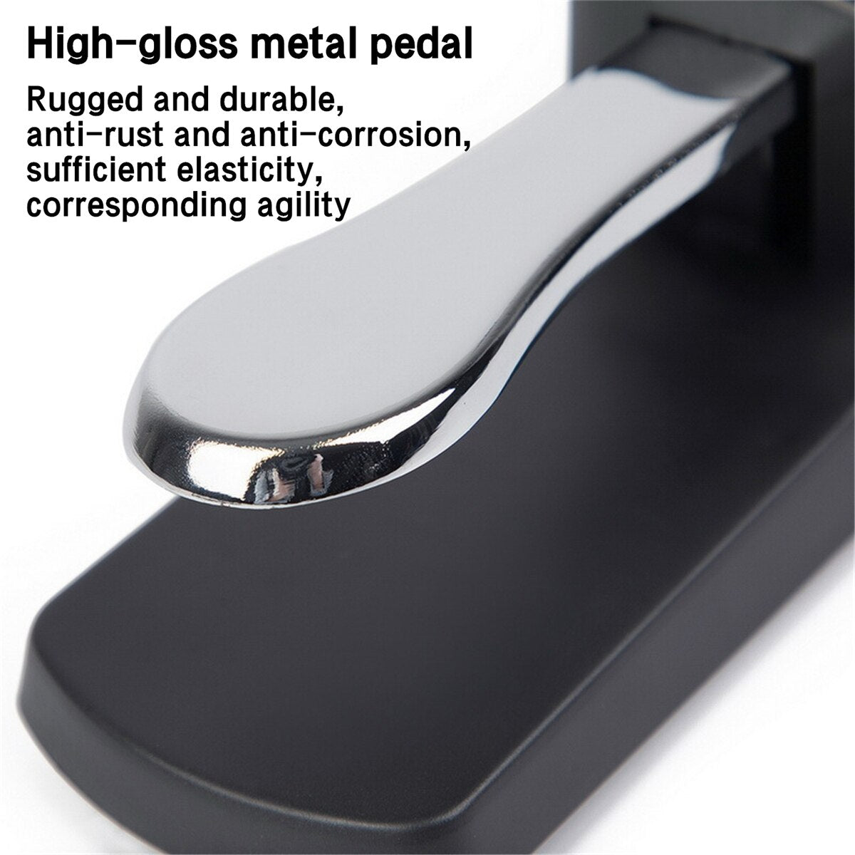 Miwayer Sustain Pedal with Polarity Switch for MIDI Keyboard Synth Digital Pian image 3