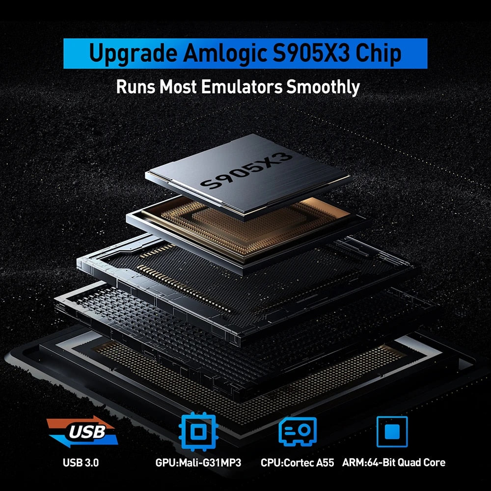 KINHANK Super Console X3 Plus Retro Game Console 60000 Games for DC/SS/MAME/ARC image 8