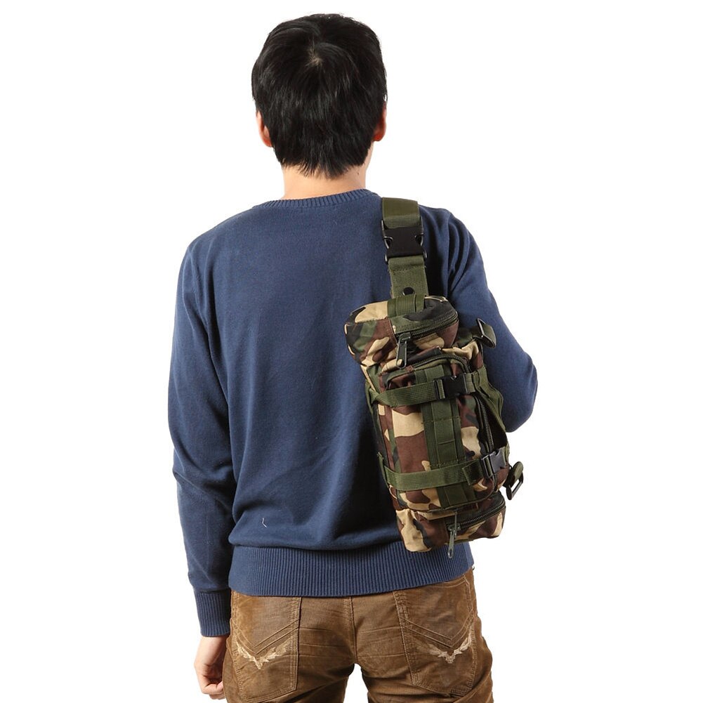 Tactical Waist Fanny Pack for Men Military Waterproof Cross-body Shoulder Sling image 0