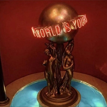 The World Is Yours Resin Statue Ornaments Miniatures Home Decoration Crafts Off image 1