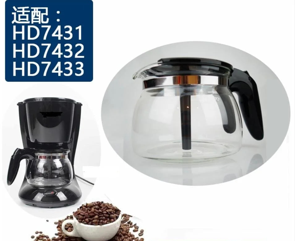 Maker Part Household Glass Drip Coffee Machine Accessories 0.6L Hand H Cafe