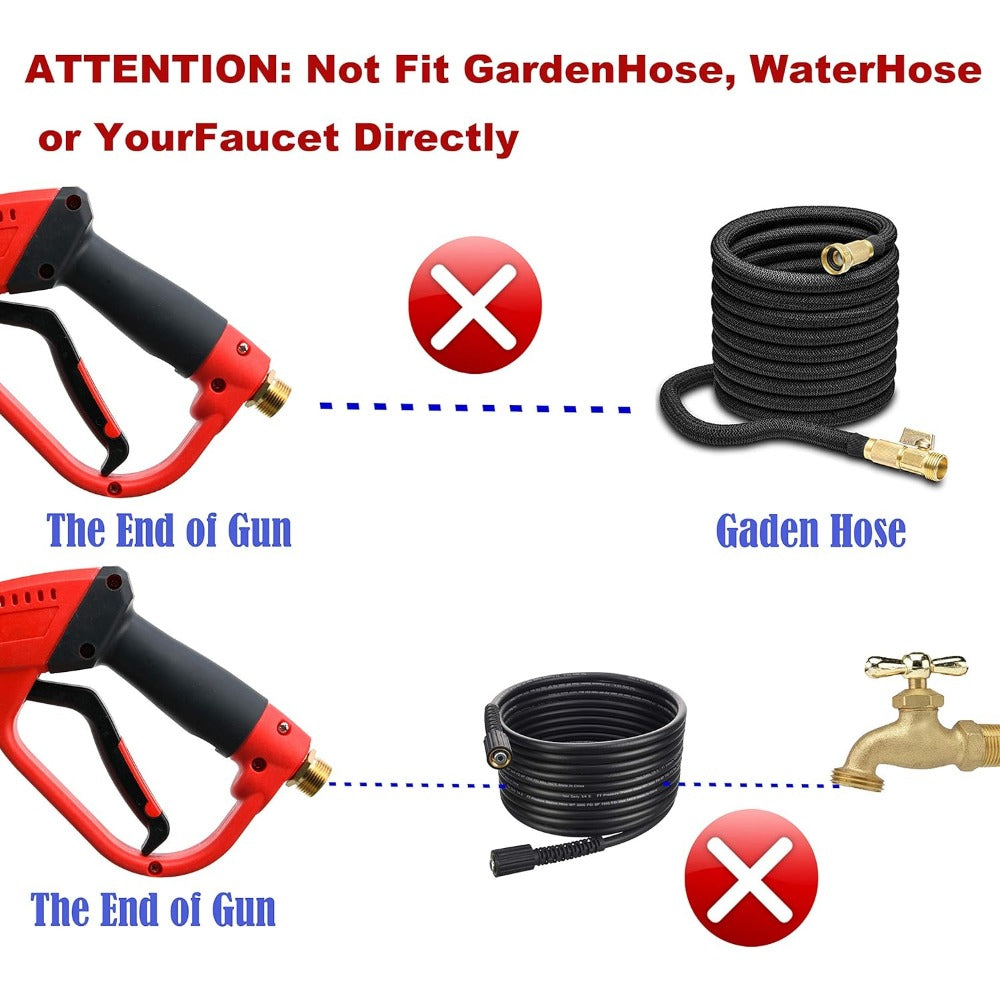 Tool Daily Deluxe Pressure Washer Gun, with Replacement Wand Extension, 5 Nozzl image 3