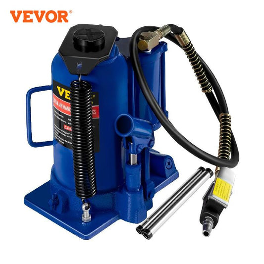 VEVOR 20 Ton 4Ft Air Hydraulic Bottle Car Jack Tool for Lifting Farm Vehicles H image 0