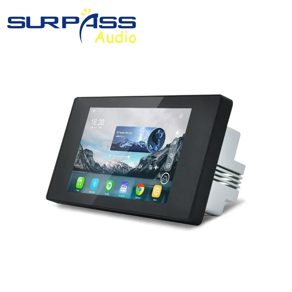 Smart Home Control Panel Android 8.1 System WiFi BT Wall Amplifier 60W with RS4 image 4