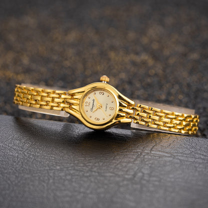 Simple Elegant Small Women's Watches Luxury Brand Gold Wrist Watches for Women  image 6