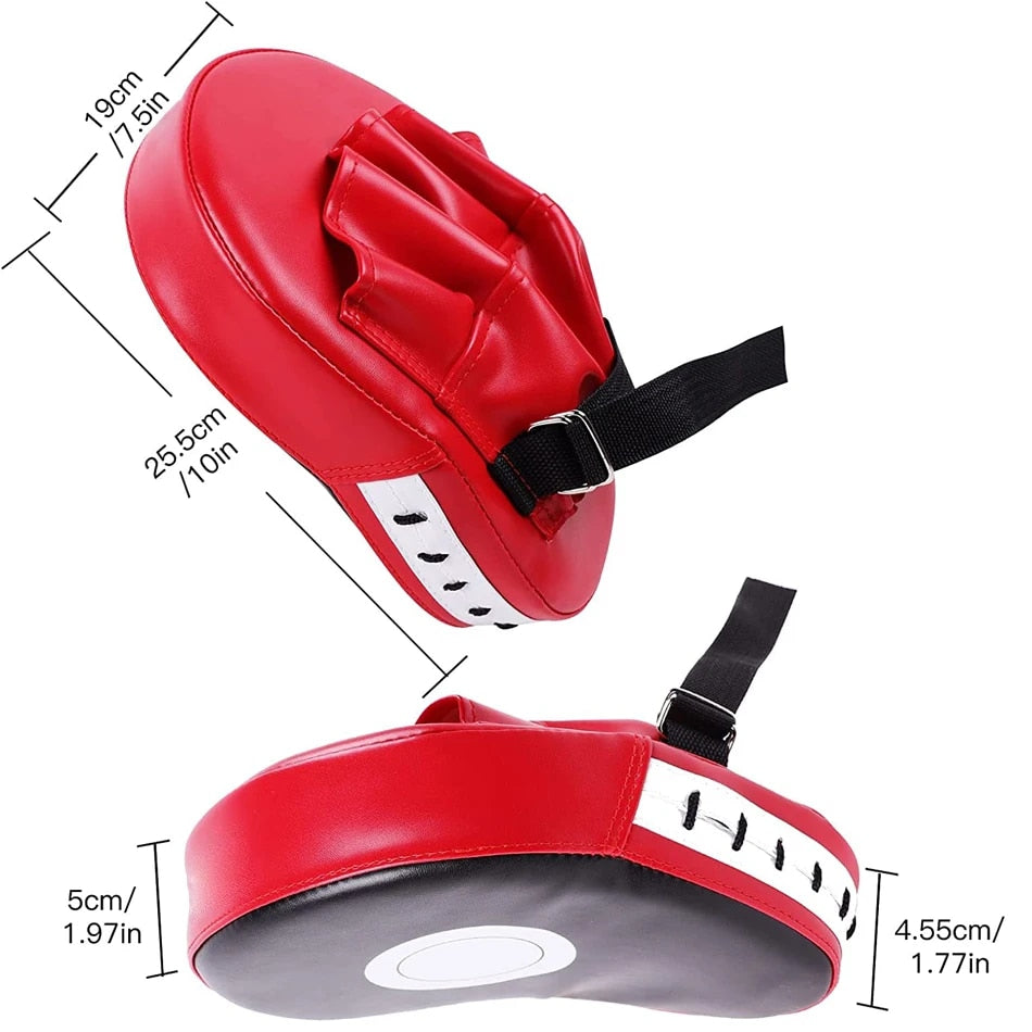 WOSWEIR 1/2 PCS Kick Boxing Gloves Pad Punch Target Bag Men MMA PU Karate Muay image 8