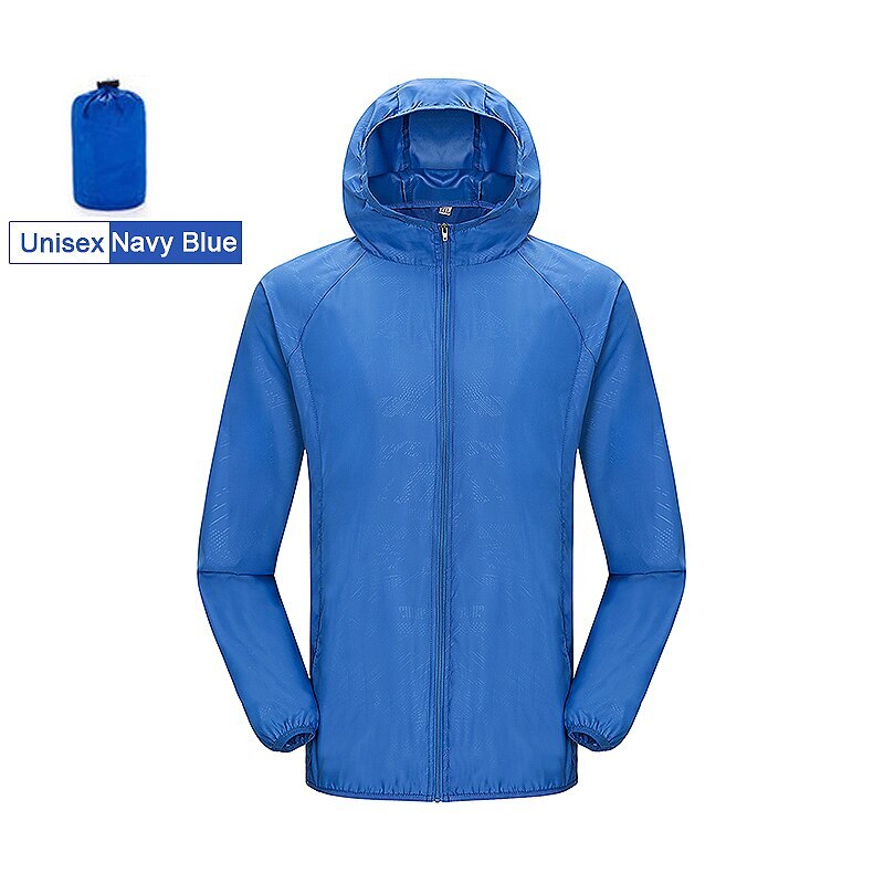 LNGXO Unisex Hiking Jacket Men Women Waterproof Quick Dry Camping Windbreaker T image 4