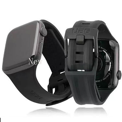 Silicone Strap for Apple watch Band 44mm 40mm 49mm 45mm 41mm UAG 42 watchband b image 3