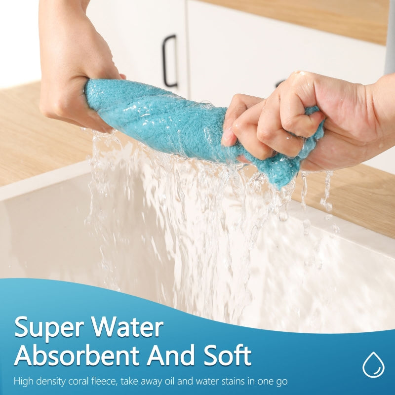 Household clean Set of 12 or18 piece, Soft and Highly Absorbent, Perfect for Ki image 3
