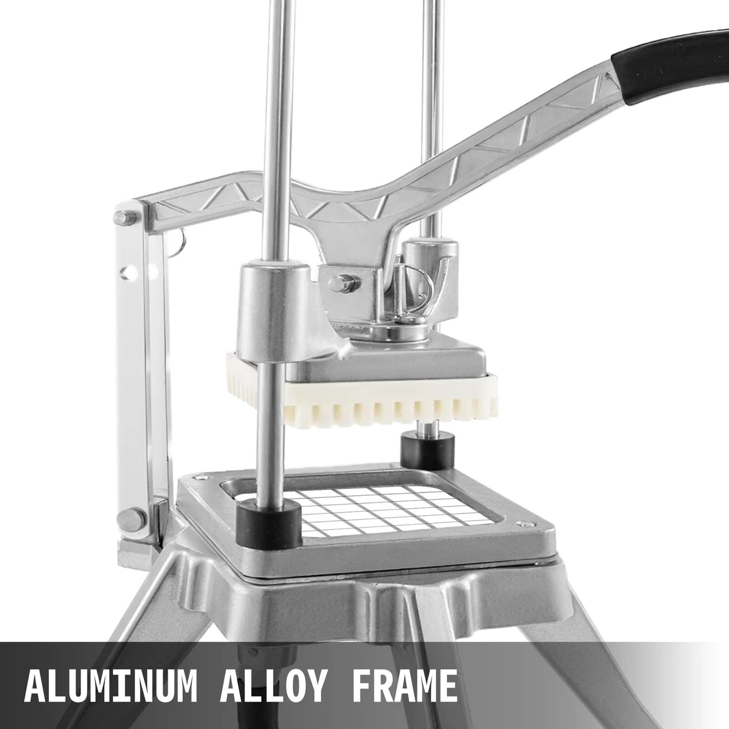 VEVOR Commercial Vegetable Fruit Dicer Cutter 6mm 9mm 12.7mm Blade Home Potato image 3