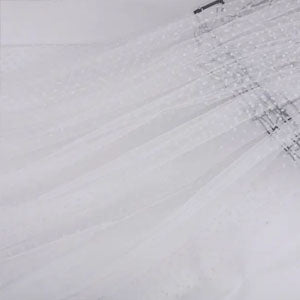 RODDRSYA Short Wedding Dress 2023 A Line Sweetheart Spaghetti Straps Dot Tulle image 1