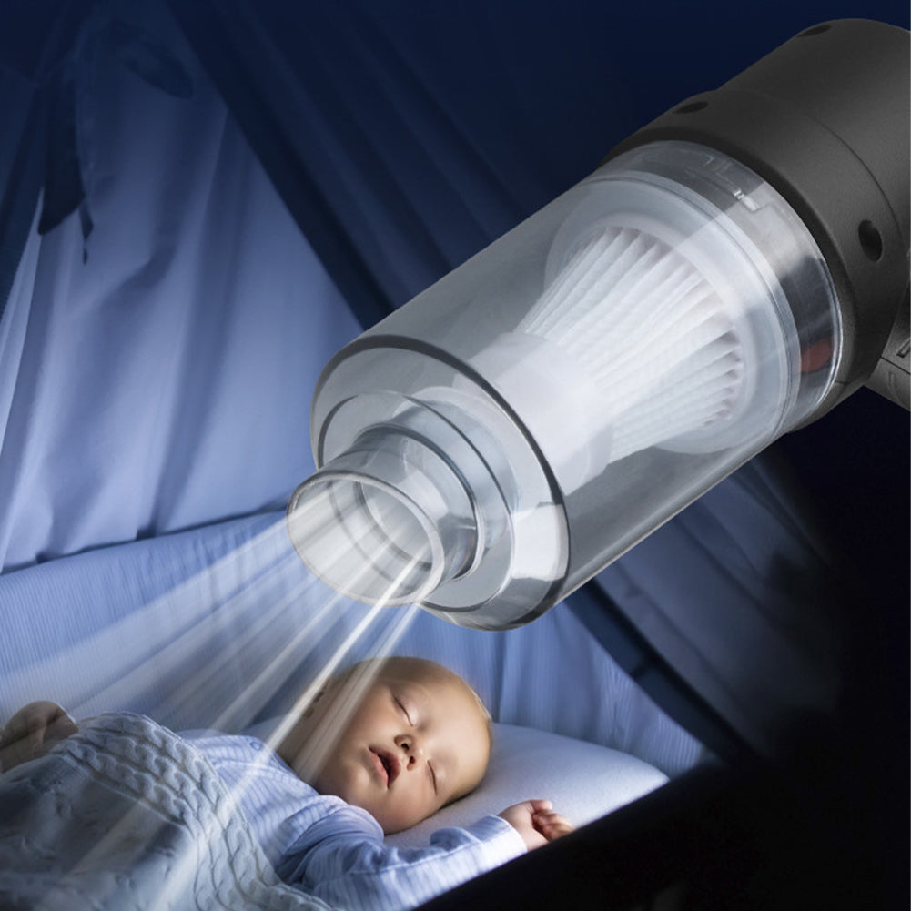 Wireless Auto Vacuum USB Charging Car Vacuum Dust Buster Deep Cleaning Handheld image 3